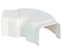 CURVA REGOLABILE PER CONDIZIONAMENTO IN PVC 90x65 MM   VECAM-CO S.P.A