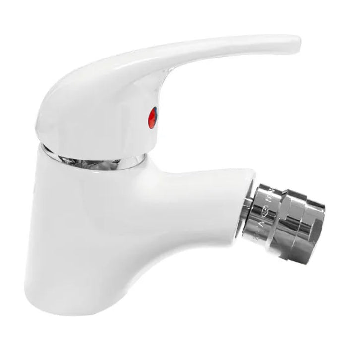 RUBINETTO MISCELATORE MONOCOMANDO PER BIDET SERIE NETTUNO BIANCO SCARICO 11/4   RUBINETTERIA PAFFONI Spa