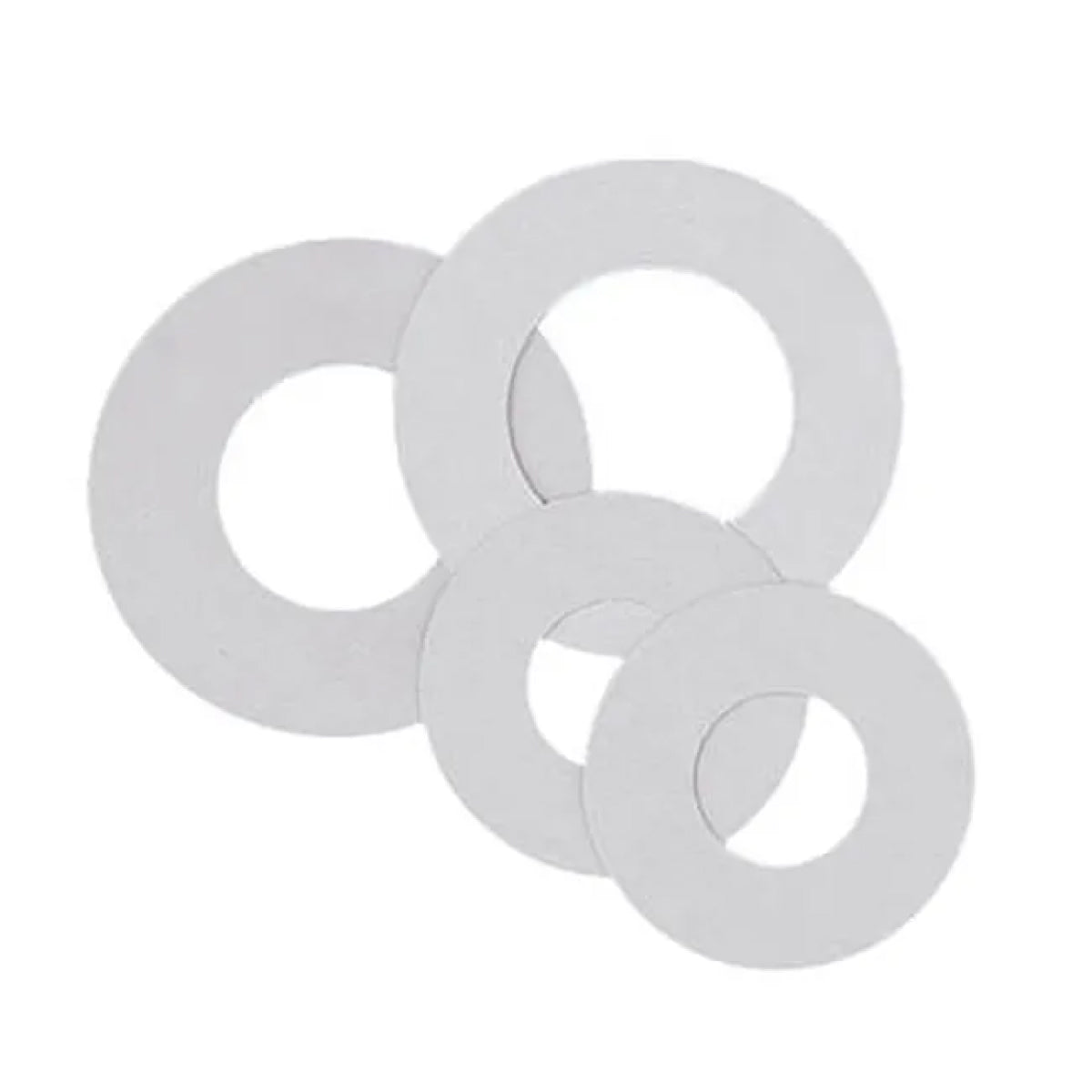 GUARNIZIONE IN GOMMA PIANA BIANCA 1/2   Idroweb