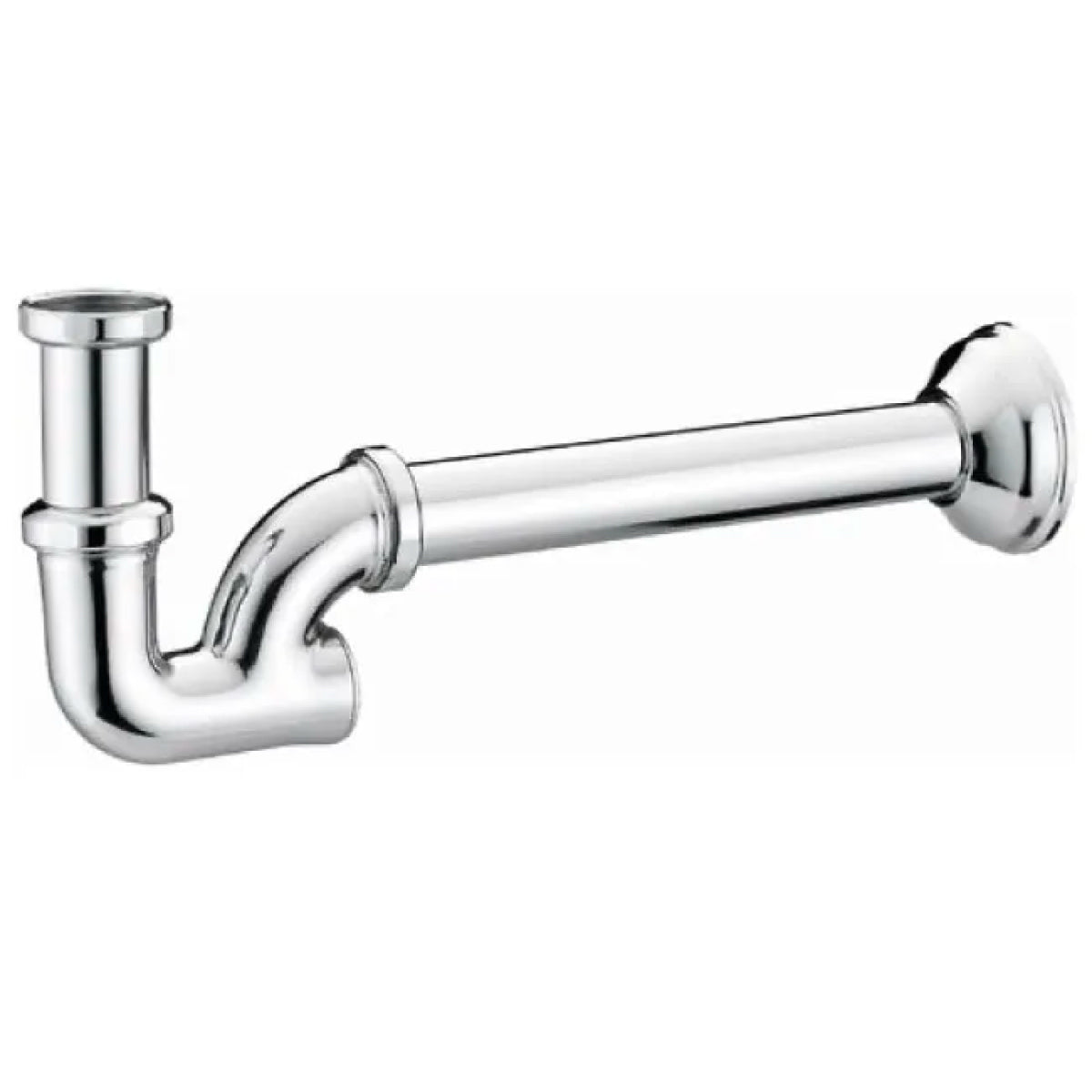 SIFONE A COLONNA OTTONE CROMATO SENZA PILETTA 11/4   FRATELLI GIACOMINI SNC