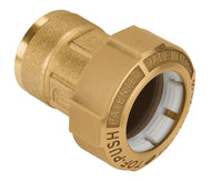 RACCORDO DRITTO FEMMINA IN OTTONE TOF-PUSH ø40X11/4   EFFEBI S.P.A.