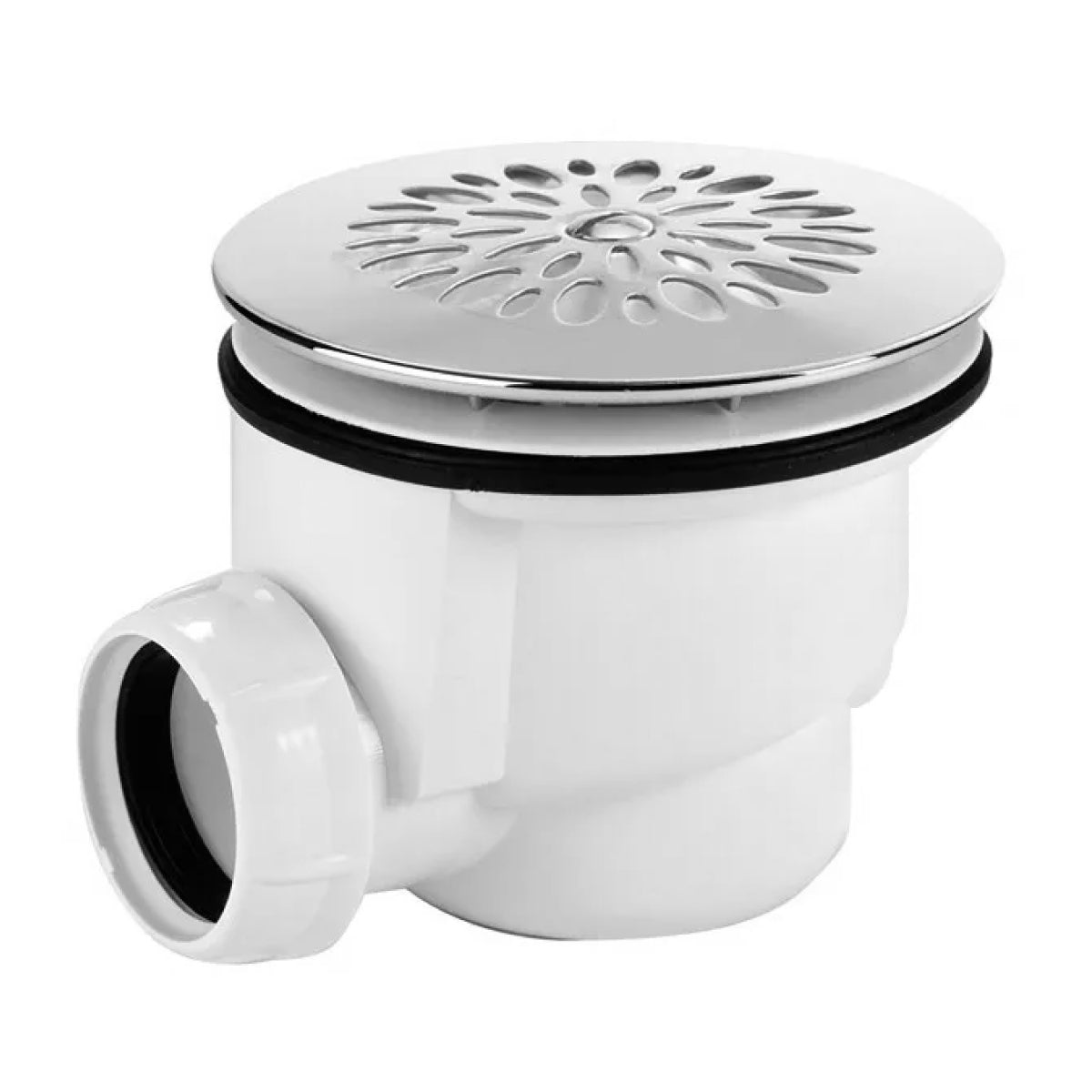 PILETTA SIFONATA IN ABS CON GRIGLIA INOX CROMATA PER PIATTO DOCCIA 11/2 USC.ø40   NICOLL S.R.L.