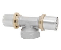 RACCORDO A T FEMMINA PER TUBO MULTISTRATO A PRESSARE MODELLO SEMPITER 3/4 ø26X3   ICMA  S.P.A.