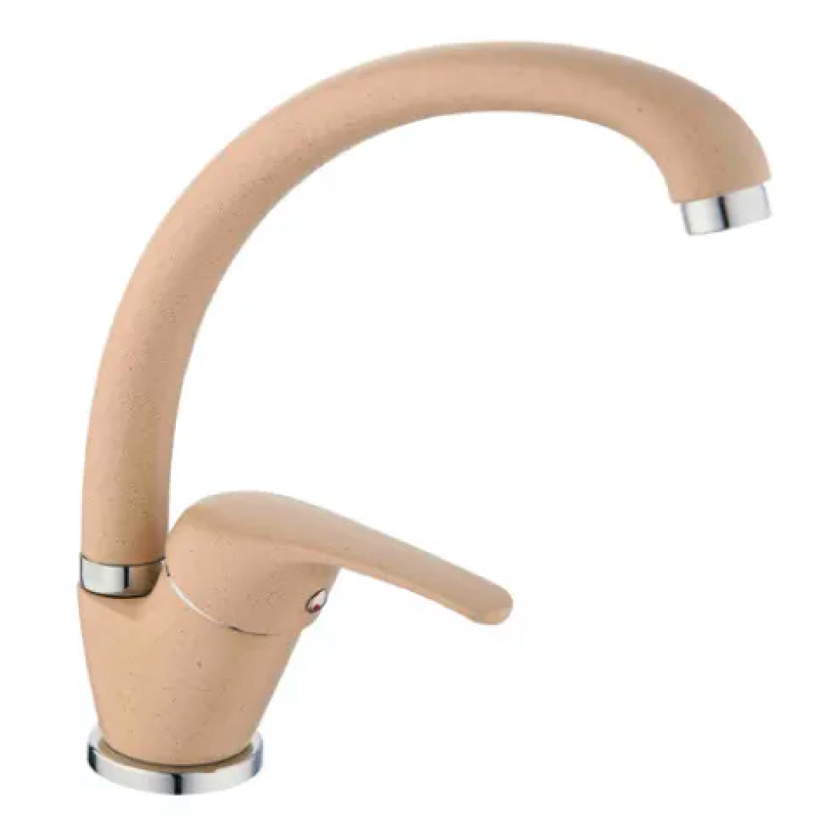 RUBINETTO MISCELATORE MONOCOMANDO PER LAVELLO SERIE BLU 2.0 GRANITO AVENA 3/8