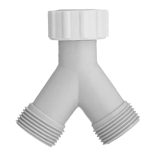 DERIVAZIONE AD Y IN PVC CON GHIERA GIREVOLE F.3/4 M.3/4 M.3/4   IPIERRE SIROTEX Spa