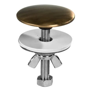TAPPO COPRIFORO BRONZATO BRONZATO   PORTA & BINI RUBINETTERIE SNC