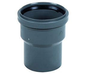 RIDUZIONE ECCENTRICA MASCHIO FEMMINA AD INNESTO IN PP CON GUARNIZIONE Ø100F/90M   MULTI PLAST