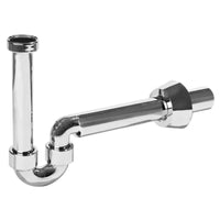 SIFONE TONDO IN ABS CROMATO PER BIDET 11/4 X 32MM   GEBERIT