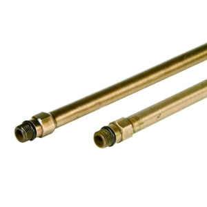 CANNETTA PER MONOFORO IN OTTONE COLORATO ø10x350 BRONZATO   PORTA & BINI RUBINETTERIE SNC