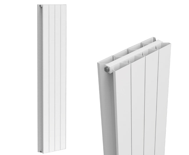 Radiatore in alluminio estruso modello plisset  H=1826 i=1800 cm 5 elementi watt:1495  Radiatori 2000