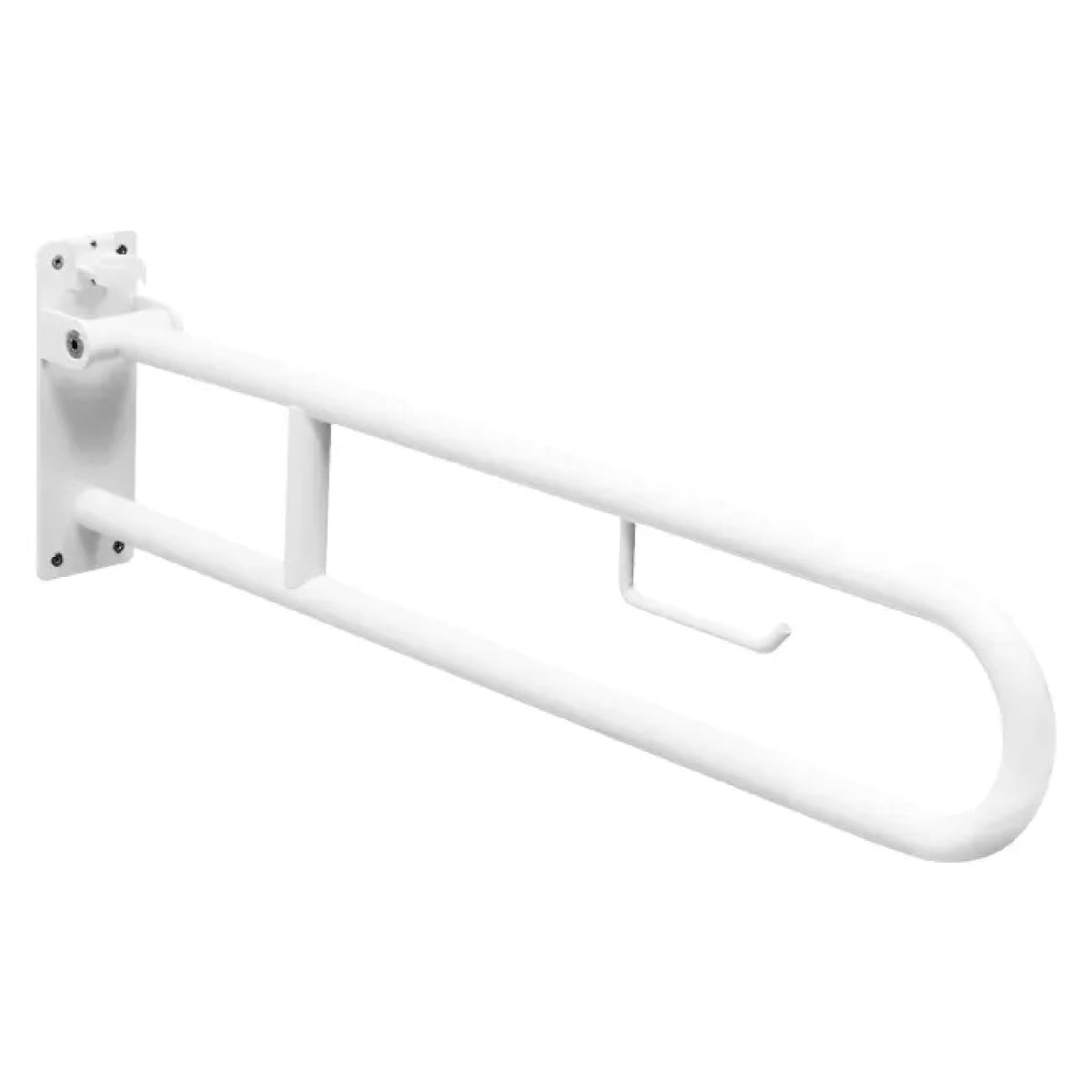 BARRA DI SOSTEGNO RIBALTABILE CON PORTACARTA MM 840   Idroweb