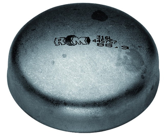 FONDELLO BOMBATO A SALDARE IN ACCIAIO NERO 11/4 MM 42,4   Idroweb