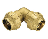 RACCORDO CURVO IN OTTONE DOPPIO ø20   TIEMME RACCORDERIE SPA