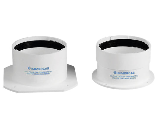 KIT SCARICHI SEPARATI FLANGIATI Ø80   IMMERGAS