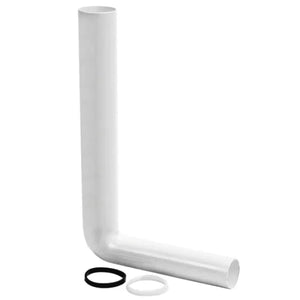 CURVA DI SCARICO BIANCA 35X21 CM ø50-40 MM   PUCCIPLAST Srl