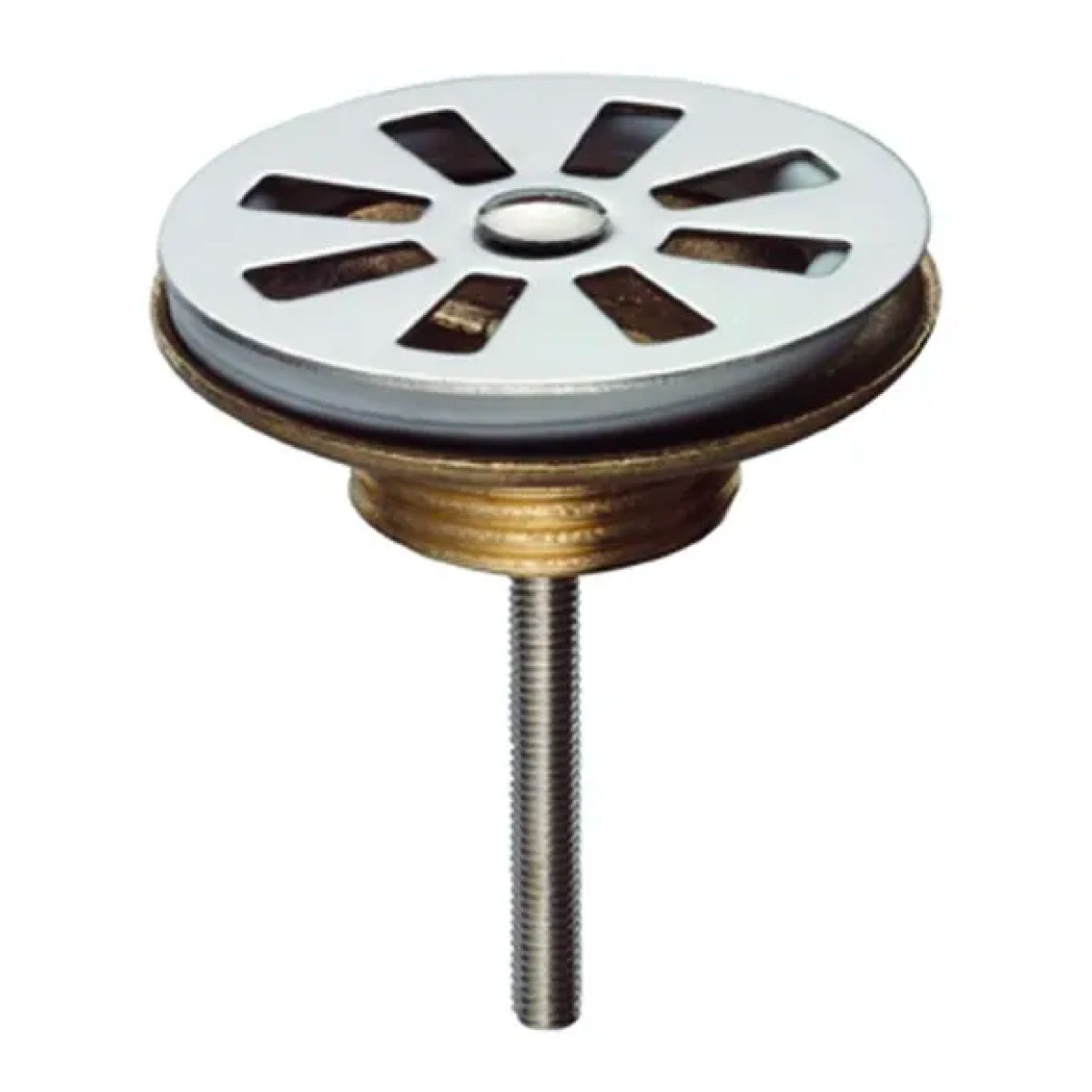 PILETTA PER ZAMPILLIERA IN OTTONE CROMATO 1   PORTA & BINI RUBINETTERIE SNC