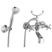 GRUPPO VASCA ESTERNO CON DOCCIA SERIE ANAIS C/ATTACCO DUPLEX E FLESSIBILE MT 1,5   RUBINETTERIE EURORAMA S.P.A.