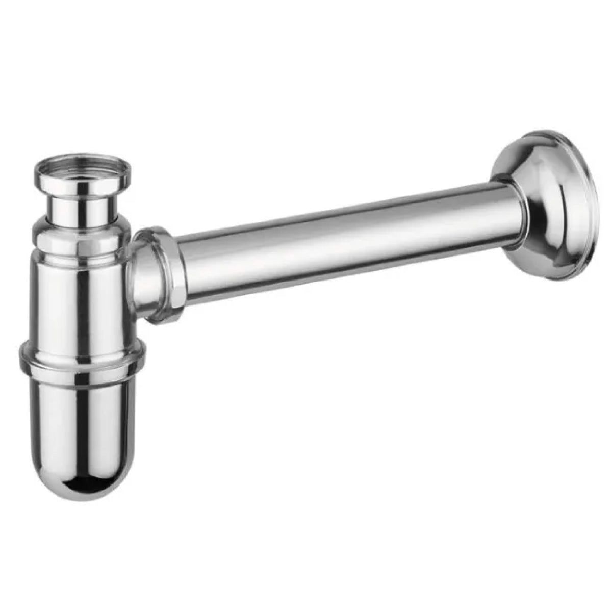 SIFONE A BOTTIGLIA OTTONE CROMATO SENZA PILETTA 11/4   FRATELLI GIACOMINI SNC