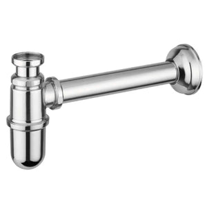 SIFONE A BOTTIGLIA OTTONE CROMATO SENZA PILETTA 11/4   FRATELLI GIACOMINI SNC