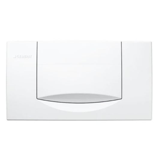 PLACCA DI COMANDO TASTO SINGOLO MODELLO 200F BIANCA   GEBERIT