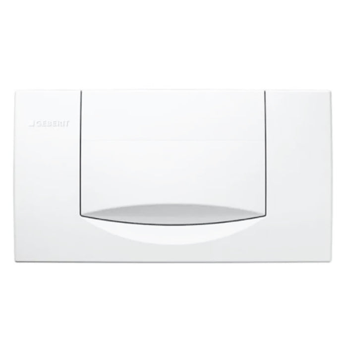 PLACCA DI COMANDO TASTO SINGOLO MODELLO 200F BIANCA   GEBERIT