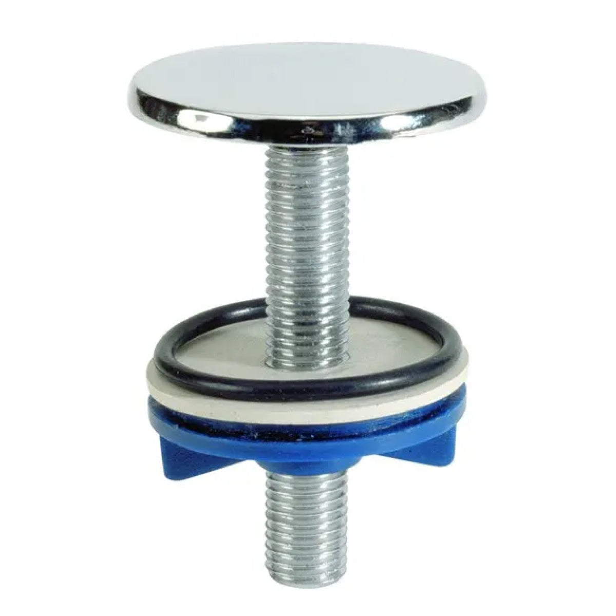 TAPPO COPRIFORO IN OTTONE CROMATO BIANCO  Idroweb