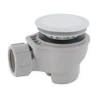 PILETTA SIFONATA IN ABS CON TAPPO CROMATO PER PIATTO DOCCIA MM 60   GEBERIT