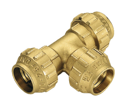 RACCORDO IN OTTONE A TEE ø32   TIEMME RACCORDERIE SPA