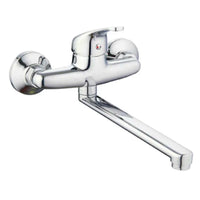 RUBINETTO MISCELATORE MONOCOMANDO PER LAVELLO A PARETE SERIE BLU 2.0 1/2