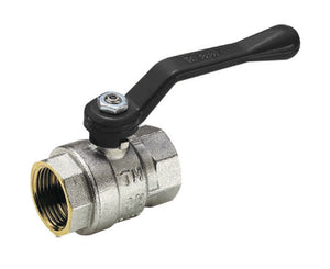 VALVOLA ARRESTO A SFERA IN OTTONE CON LEVA FEMMINA FEMMINA 21/2   TIEMME RACCORDERIE SPA