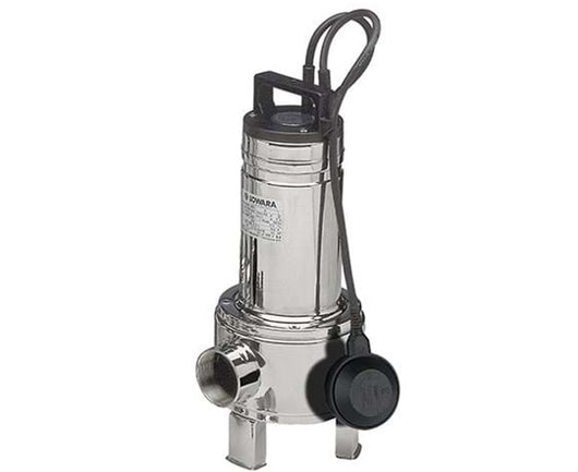 ELETTROPOMPA SOMMERGIBILE IN ACCIAIO PER POZZI NERI MONOFASE MOD.DOMO HP 1  KW 0,75  230 V   LOWARA S.R.L.