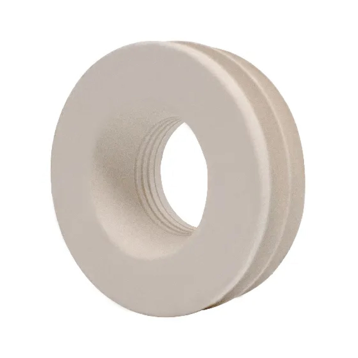 MORSETTO IN GOMMA BIANCA PER WC ø60x30