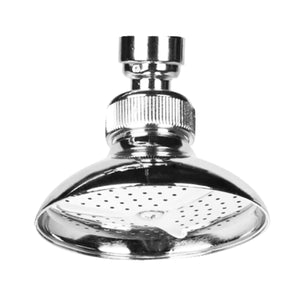 SOFFIONE TONDO IN ZAMA TIPO SPIAGGIA    Idroweb