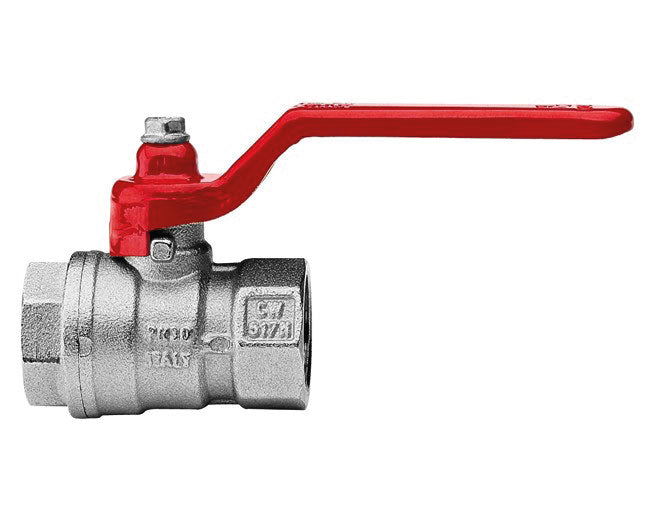 VALVOLA ARRESTO A SFERA IN OTTONE CON LEVA FEMMINA FEMMINA 1/2   ITAP s.p.a.