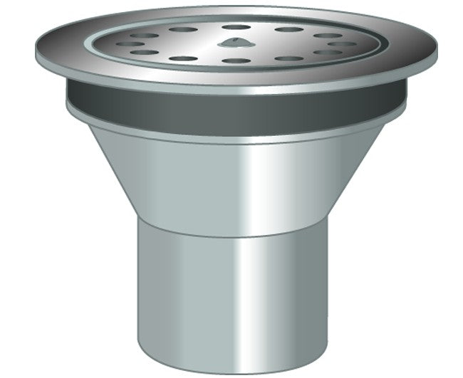 TAPPO GRIGLIATO C/PIATTELLA ø 100   NICOLL S.R.L.