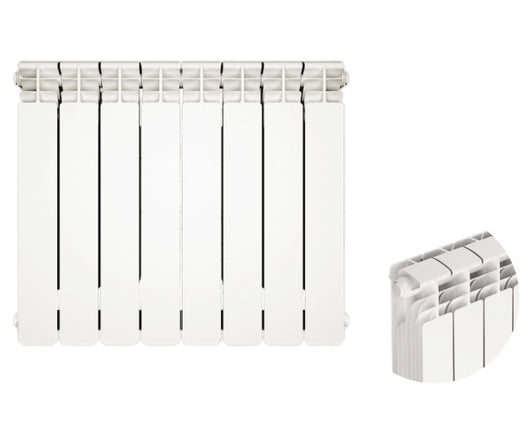 RADIATORE IN ALLUMINIO PRESSOFUSO MODELLO MAGMA+ 600/95  WATT 149  RAL 9010   FARAL