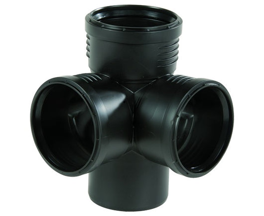 BRAGA A SCAGNO 875  ° AD INNESTO IN PP CON GUARNIZIONE SERIE SILENT  EE ¸110   GEBERIT