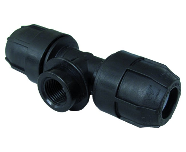 TEE POLIPROPILENE FEMMINA ø25x3/4 PN16   NUPIGECO