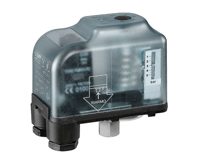 PRESSOSTATO DI SICUREZZA CAMPO DI REGOLAZIONE  2÷4,5 BAR - 250V   CALEFFI SPA