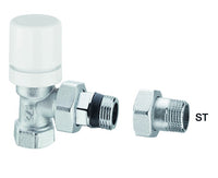 VALVOLA SQUADRO TERMOSTATIZZABILE ATTACCO FERRO 3/8 VALVOLA   ARTECLIMA S.R.L.