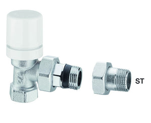 VALVOLA SQUADRO TERMOSTATIZZABILE ATTACCO FERRO 3/8 VALVOLA   ARTECLIMA S.R.L.