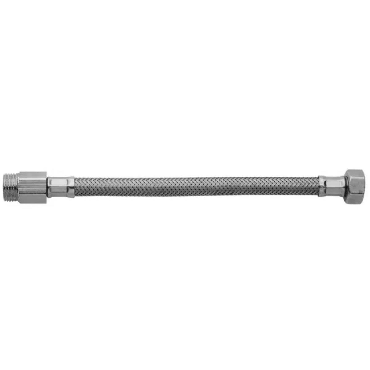 FLESSIBILE IN ACCIAIO INOX MASCHIO PROLUNGATO CM30 M.1/2 F.3/8 CM 40