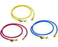 Tubo flessibile singolo r22-407  L= 1500 mm rosso  M.g.f.