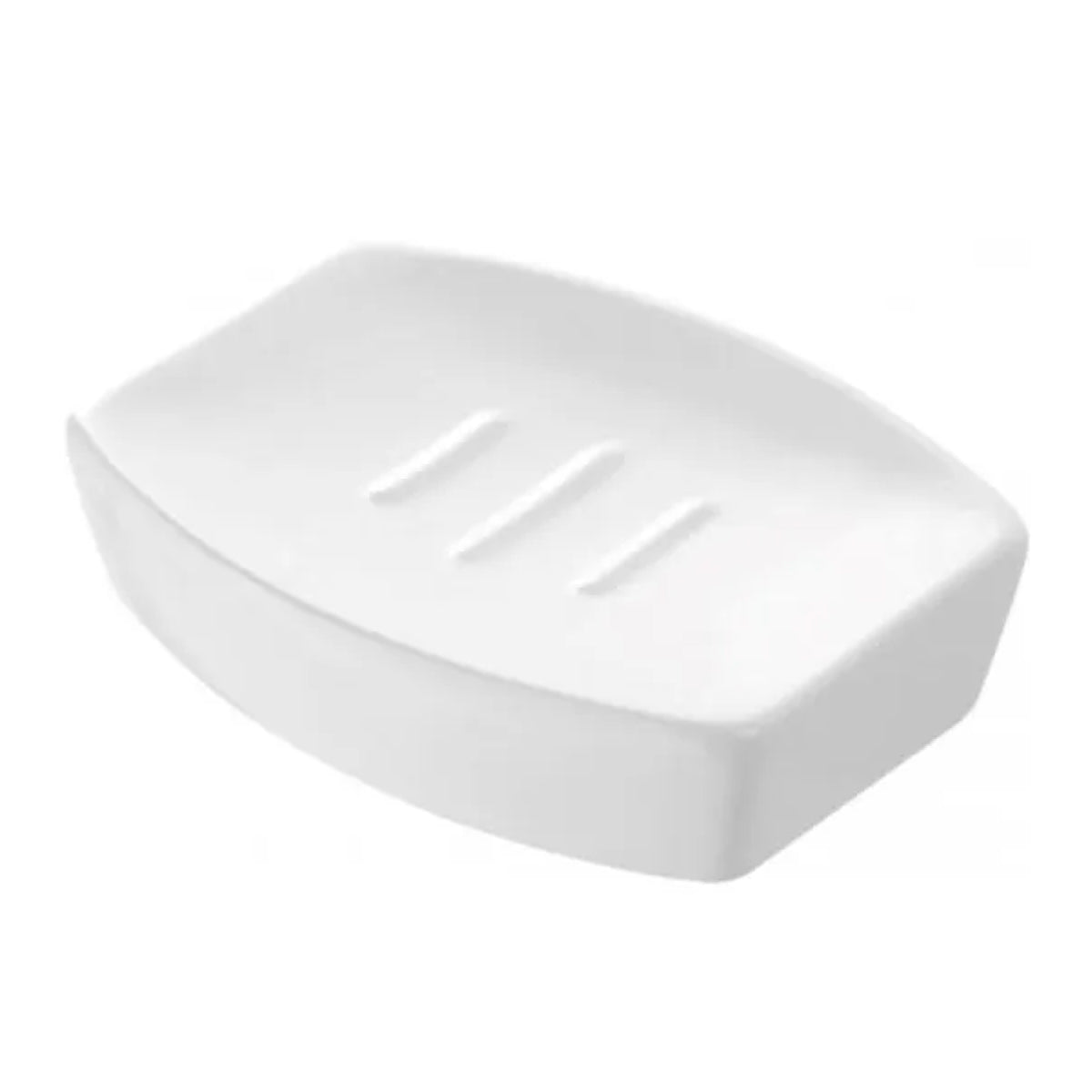 PORTASAPONE IN CERAMICA  MODELLO PARIGI DIM.CM (LXP):12X9 GRIGIO  Idroweb