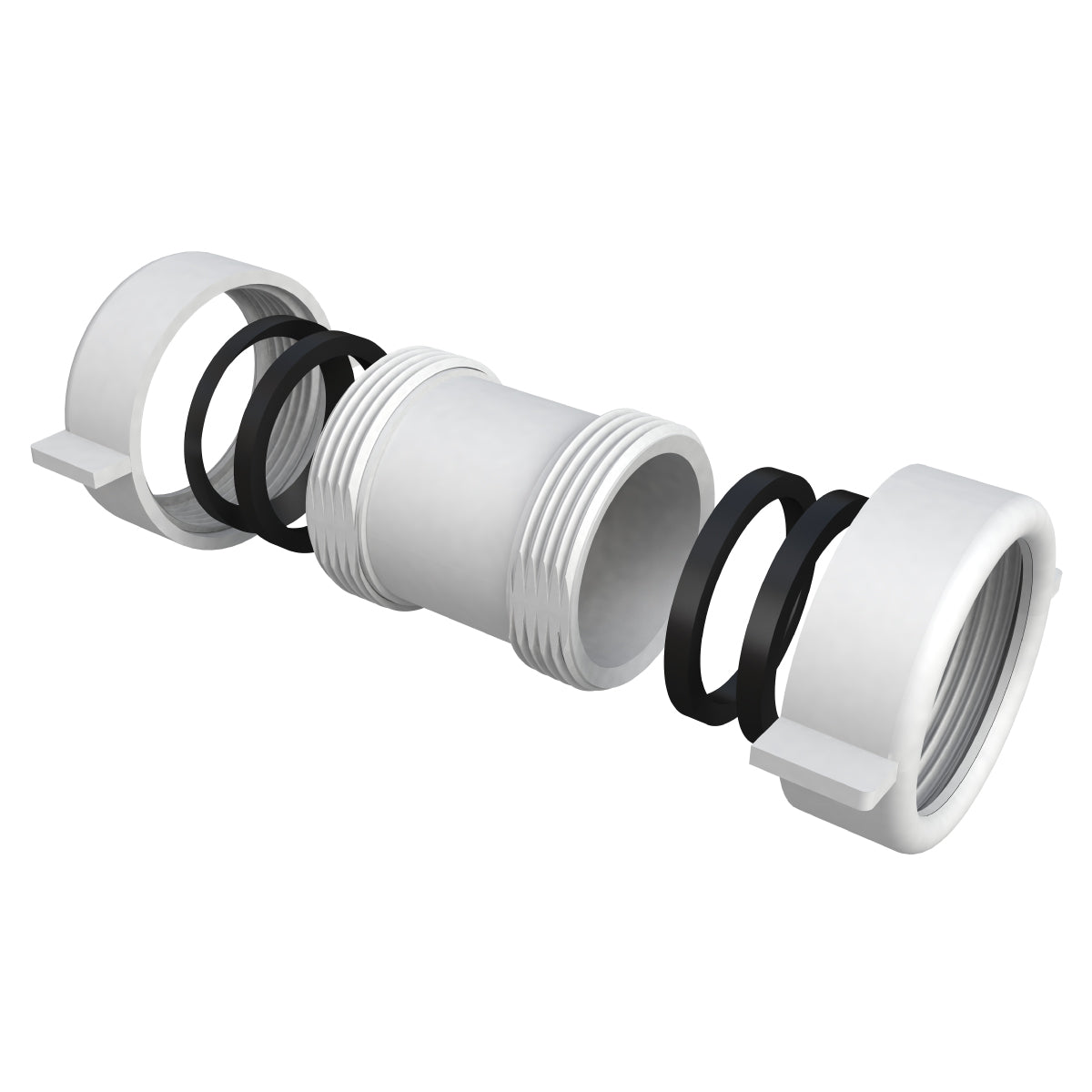 PASSEPARTOUT FEMMINA/FEMMINA IN PP 11/2-ø40 MM   BONOMINI S.R.L.