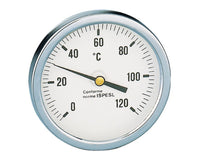 TERMOMETRO ATTACCO POSTERIORE ø80   0-120 GRADI   CALEFFI SPA