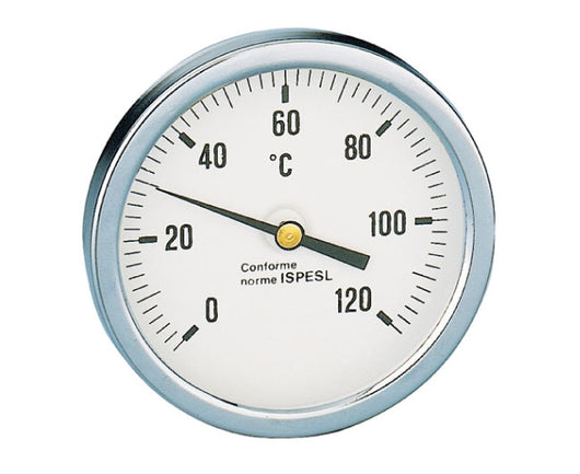 TERMOMETRO ATTACCO POSTERIORE ø80   0-120 GRADI   CALEFFI SPA