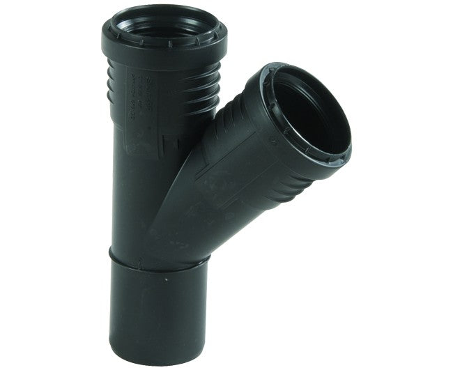 BRAGA 45  ° AD INNESTO IN PP CON GUARNIZIONE SERIE SILENT  EE ¸40   GEBERIT