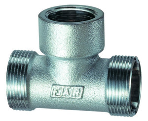 RACCORDO A T FEMMINA IN OTTONE CROMATO 1/2 M 24X19   FAR RUBINETTERIE