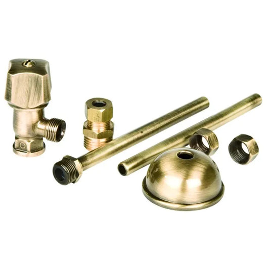 RUBINETTO PINCUS IN OTTONE COLORATO CON CANNETTE PER CASSETTE DI SCARICO RAMATO   PORTA & BINI RUBINETTERIE SNC